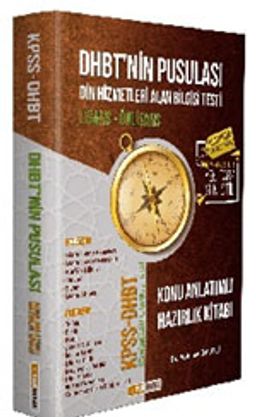 2022 DHBT’nin Pusulası Lisans-Önlisans Konu Anlatımlı Hazırlık Kitabı