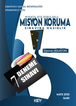 Emniyet Genel Müdürlüğü Misyon Koruma Sınavına Hazırlık 7'li Deneme Sınavı