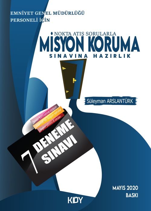Emniyet Genel Müdürlüğü Misyon Koruma Sınavına Hazırlık 7'li Deneme Sınavı