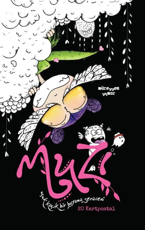 Muzi Kartpostal Boyama Kitabı (20 Kartpostal) & Uçuk Kaçık Bir Boyama Serüveni