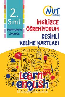 2. Sınıf İngilizce Öğreniyorum Resimli Kelime Kartları - Kolektif