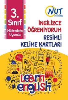 3. Sınıf İngilizce Öğreniyorum Resimli Kelime Kartları 