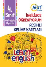 4. Sınıf İngilizce Öğreniyorum Resimli Kelime Kartları 