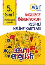 5. Sınıf İngilizce Öğreniyorum Resimli Kelime Kartları 