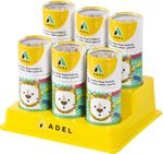 Adel Jumbo Hexa Kuru Boya Kalemi Yarım Boy 12 Renk Karton Tüp (2119520101)