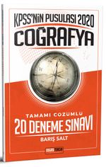 2020 KPSS'nin Pusulası Coğrafya 20 Deneme