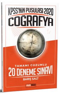2020 KPSS'nin Pusulası Coğrafya 20 Deneme