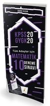 2020 KPSS Matematik 10 Deneme Sınavı Dijital &Ccedil;&ouml;z&uuml;ml&uuml;