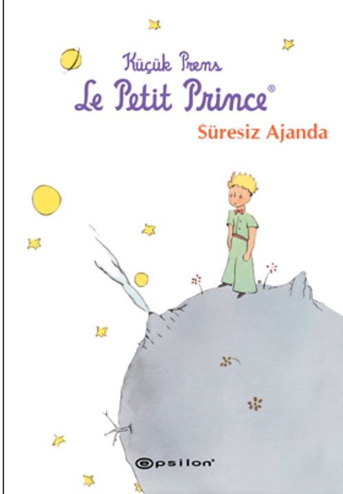 Küçük Prens Süresiz Ajanda (Beyaz) (KPR411)