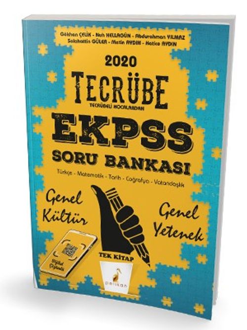 2020 EKPSS Tecrübe Genel Yetenek Genel Kültür Dijital Çözümlü Soru Bankası