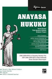 Reform Serisi Anayasa Hukuku (Genel Esaslar, Türk Anayasa Hukuku, Anayasa Yargısı) 