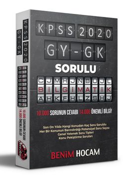2020 KPSS Konu Anlatımlı Örnek Soru Çözümlü Bilgimatik