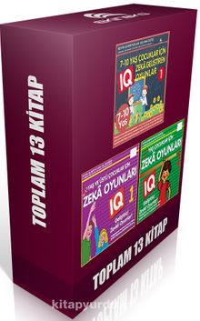6-12 Yaş ve Üstü Çocuklar İçin Zeka Geliştiren Oyunlar (13 Kitap) - Kolektif