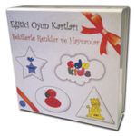 Eğitici Oyun Kartları - Şekillerle Renkler ve Hayvanlar