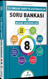 T.C. İnkilap Tarihi ve Atatürkçülük Soru Bankası Branş Denemeleri