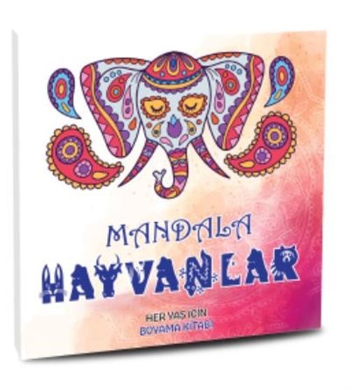 Mandala Hayvanlar & Her Yaş için Boyama Kitabı