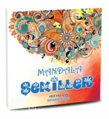 Mandala Şekiller & Her Yaş için Boyama Kitabı