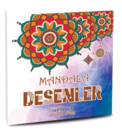 Mandala Desenler & Her Yaş için Boyama Kitabı