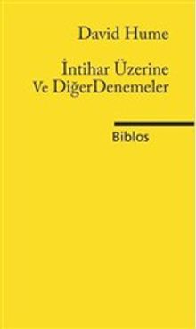 İntihar Üzerine ve Diğer Denemeler