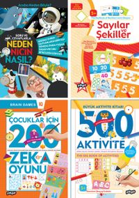 Zeka Oyunları Seti (4 Kitap)