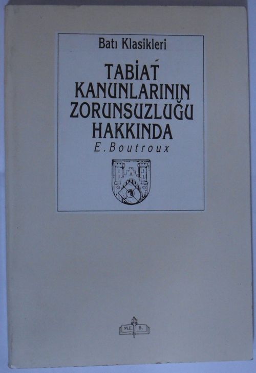Tabiat Kanunlarının Zorunsuzluğu Hakkında Kod: 11-Z-31