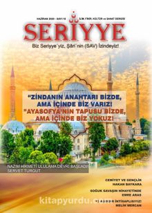 Seriyye İlim, Fikir, Kültür ve Sanat Dergisi Sayı:18 2020