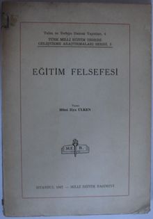Eğitim Felsefesi Kod: 12-B-27