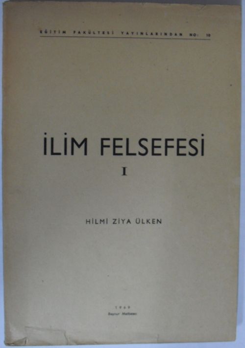 İlim Felsefesi - I Kod: 12-B-28