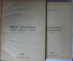 Millî Mücadele-Ulusal Kurtuluş Savaşı / 2 cilt Kod: 1-X-16