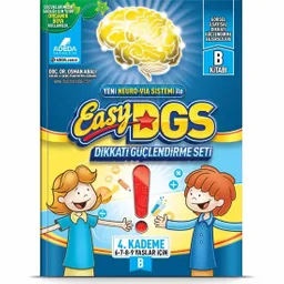 Easy Dikkati Güçlendirme Seti 6-9 Yaş B