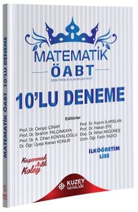 2020 ÖABT İlköğretim-Lise Matematik 10 Deneme Çözümlü 