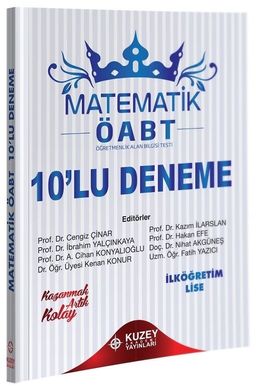2020 ÖABT İlköğretim-Lise Matematik 10 Deneme Çözümlü 