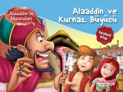 Alaaddin ve Kurnaz Büyücü (Hareketli Kitap)