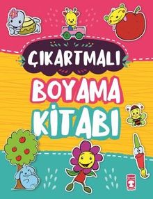 Çıkartmalı Boyama Kitabı (Sticker Hediyeli)