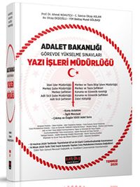 Adalet Bakanlığı Görevde Yükselme Sınavları Yazı İşleri Müdürlüğü Adalet Bakanlığı GYS Sınavları Yazı İşleri Müdürlüğü Konu Anlatımı ve 1000 Soru 