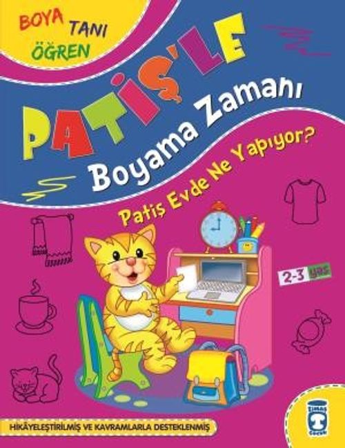 Patiş Evde Ne Yapıyor? / Patişle Boyama Zamanı