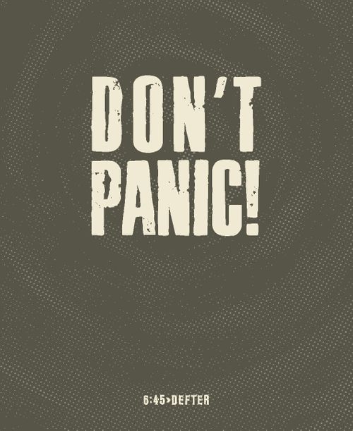 Don't Panic Kare Defter 