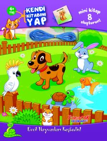 Kendi Kitabını Yap / Evcil Hayvanları Keşfedin!