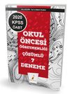 2020 KPSS &Ouml;ABT Okul &Ouml;ncesi &Ouml;ğretmenliği 7 &Ccedil;&ouml;z&uuml;ml&uuml; Deneme