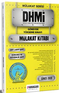 2020 DHMİ-Devlet Hava Meydanları İşletmesi Tüm Şef Kadroları için Çıkmış Sorularla Mülakat Kitabı 