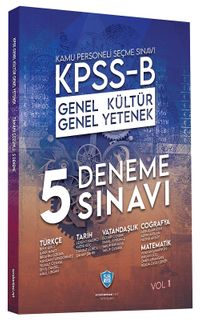 2020 KPSS B Genel Yetenek Genel Kültür 5 Deneme Çözümlü 