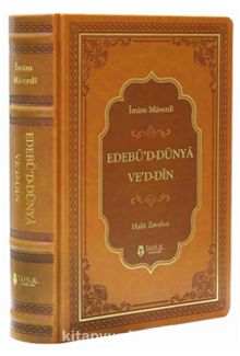 Edebü’d Dünya ve’d Din (Termo Deri Cilt) - İmam Maverdi