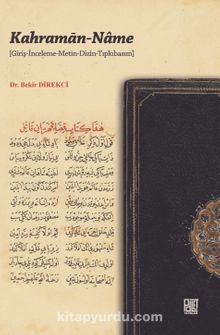 Kahraman-Name - Doç. Dr. Bekir Direkçi