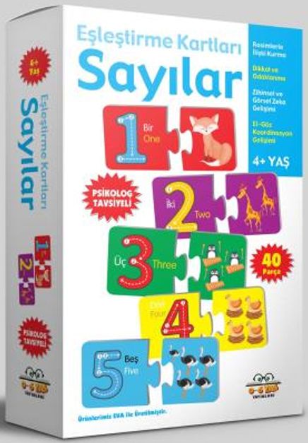 Eşleştirme Kartları / Sayılar