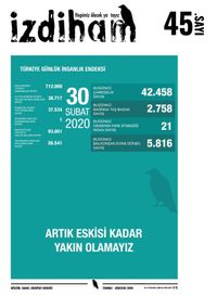 İzdiham Dergisi 45. Sayı Temmuz-Ağustos 2020