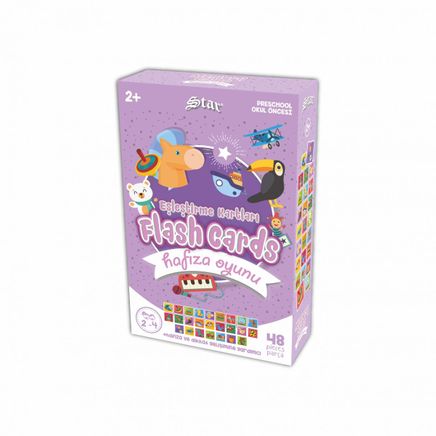 Star Eşleştirme Kartları (Hafıza Kartları)(1060933)