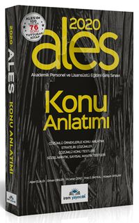 2020 ALES Konu Anlatımlı 