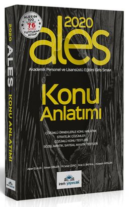 2020 ALES Konu Anlatımlı 