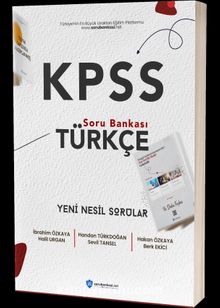 2021 KPSS Türkçe Soru Bankası