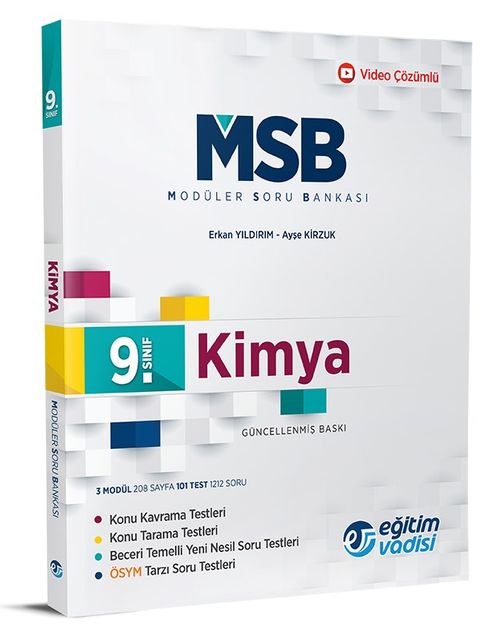 9. Sınıf Kimya Soru Bankası